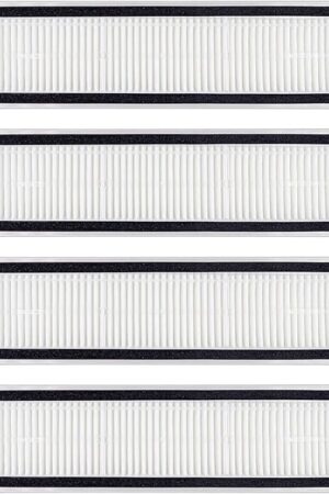 4 Pcs HEPA Filters Replacement Part for Mova L600, for Dreame L10 PRO / D9 / D9 PRO / D9 MAX/ D9 Max Gen2 Robot Vacuum Cleaner, Robot Dust Filter Accessories