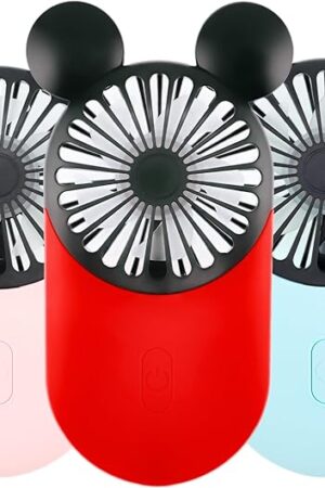 Cute Personal Mini Fan Handheld Portable Cute Mouse