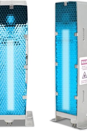 Air Scrubber Advanced Photocatalytic Oxidation (PCO) 9" Replacement Cell & ÜνBulb for Activetek InDuct 2000 for A1013A,A1013C,A1013P,A1013Q, A1013T,A1013U(Ozone Free)
