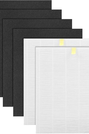 C545 Replacement Filter Compatible with winix C545, Part Number 1712-0096-00 and 2522-0058-00, 2 True Filter + 4 Activated Carbon Filters