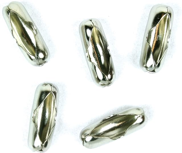 Chain Connector Nickel #6 (Pack of 5)