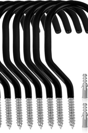 8-Pack Bike Hook for Garage Wall and Garage Ceiling
