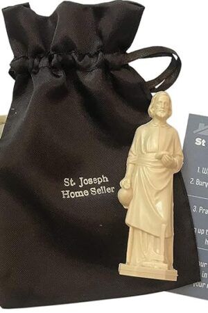 Westmon Works Saint Joseph Complete Home Selling Kit with Instructions Holy Card and Burial Bag