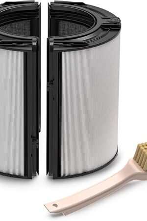 360° Combi 2 in 1 HEPA + Carbon Air Purifier Filter Replacement for Dyson HP10 HP07 TP10 TP09 TP07 TP06 TP04 TP4A HP04 HP06 HP09 HP4B PH01 PH02 PH03 PH04 PH3A DP04 Pure Cool Hot Humidify Fan,1 Pack