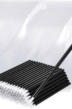 150 Pcs PYO Paint Your Own Mini Paint Brushes for Cookies Disposable with Soft Brush Head Wands with 150 Pcs Cookie Packaging Bags Edible Cupcakes