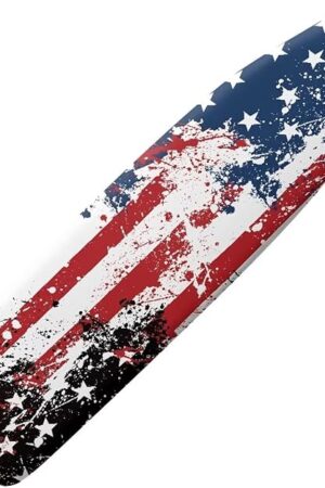 American Flag Stars Iron Board Cover with Elastic Edge and Cozy Nose Pocket Heat Resistant Ironing Board Replacement Cover Fitted 15 x 54 Inch Iron Board 4th of July Decor