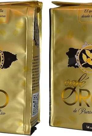 Cafe de Oro de Puerto Rico 14oz / Gold Coffee from Puerto Rico 14oz (2 Bags)