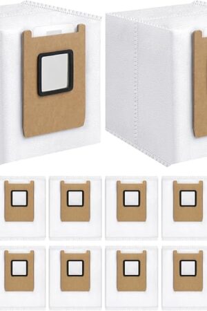 14 Pack Dust Bags,Compatible with Eufy E28 Omni/E25 Omni Robot Vacuum,3L Large Capacity,Heavy-Duty 4-Layer Tear-Resistant Design E28Omni /E25 Omni Vacuum Bags