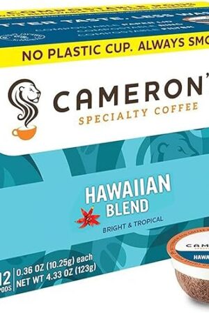 Cameron's Coffee Single Serve Pods, Kona Blend, 12 Count (Pack of 1)