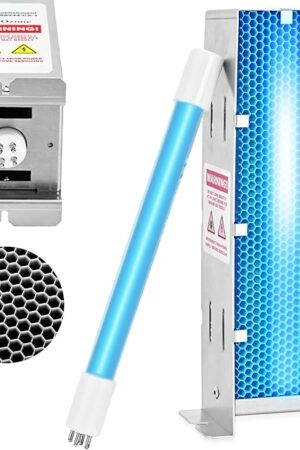 2025 Upgrade Air Scrubber Advanced Replacement Bulb,Photocatalytic Oxidation (PCO), 9 Inch Cell & Üv Bulb (Ozone-Free) Replacement for Activetek InDuct 2000,A1013A,A1013C,A1013P,A1013Q, A1013U, 1 Pack