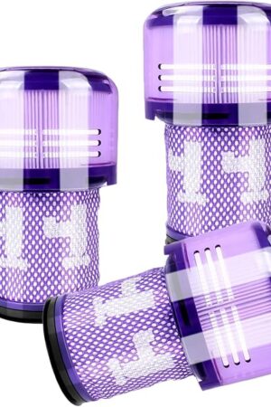 3 PACK Filter Replacement for Dyson V12 Detect Slim Cordless Vacuum and V12 Slim Vacuums, Compare to Part 971517-01(NOT for SV12 & V15 Vacuum)