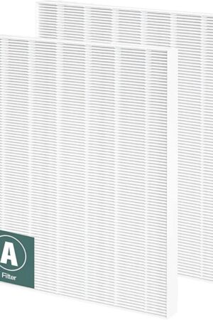 2 Pack 115115 HEPA Replacement Filter A Size 21 Compatible with Winix PlasmaWave Air Purifier C535 5300 5300-2 5500 5500-2 6300 6300-2 P300 AM90 9000 5000 5000B C909 9800 by Funmit