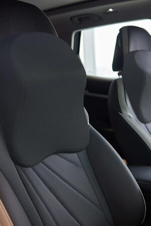 Car Headrest Pillow - Shoulder & Neck Pillow for Car Headrest w/Adjustable Strap & Clip to Secure - Memory Foam Car Neck Pillow for Driving Seat - Ergonomic Head Rest Pillow for Car Seat Neck Support
