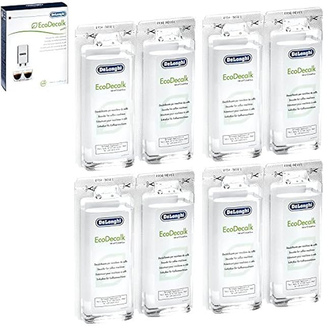 DeLonghi Eco 3.4 Ounce Mini Descaler, 8 Count