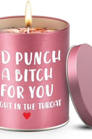 Birthday Gifts for Women,Valentines Galentines Day Gifts for Her Girlfriend,Mothers Day Gifts,Sister Gifts for Sisters,Friendship Gifts,Christmas Stocking Stuffers,Scented Candle Funny Gifts ldeas