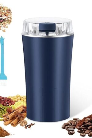 Electric Coffee Grinder, coffeeBean and Spice Grinder,300w powerful power portable With Heavy-DutyStainless Steel Grind Blades