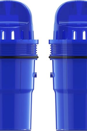 2 Packs Pitcher Water Filter Replacement for All PUR®, PUR® Plus Pitcher and Dispenser Filtration Systems, CRF950Z, PPF951K, PPF900Z, NSF Certified, AQUA CREST