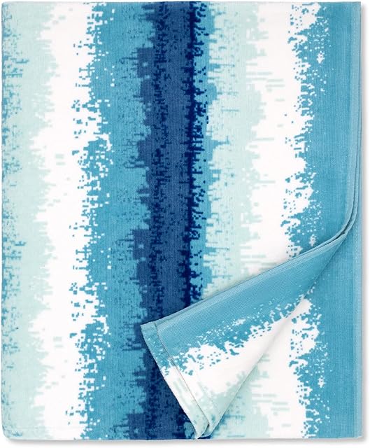 cabanana Large Beach Towel Cotton Velour 35 x 70 Inch Terry Pool Towel