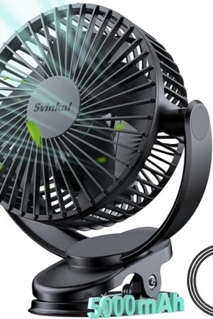 Clip on Fan 6in Small Portable Fan
