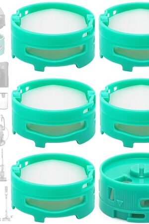 [6 Pack] Odor Neutralizer Technology Replacement Cartridges: Compatible with Shark AZ3000 AZ3002 HZ3000 HZ3002 HZ702 IZ862H IZ562H ZD550 ZU102 LA702 Vacuum Cleaner & Air Purifier - 1541FC3000 Original