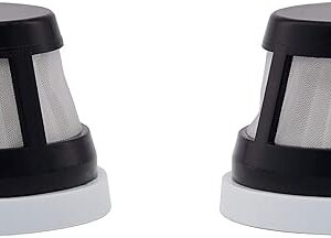Amazon Basics Replacement Filter Handheld Vacuum, Black, 2-Pack