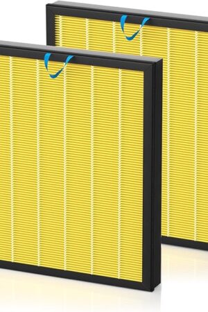 Vital 200S Pet Care Replacement Parts for LEVOIT Vital 200S and 200S-P, 200S-RF-PA (LRF-V201-YUS), 2 Pack, Yellow
