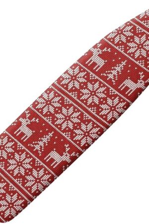 Xmas Snowflake Deer Ironing Board Cover with Thick Padding Fits Standard Size Elasticized Edges Home Decorations Easy to Install