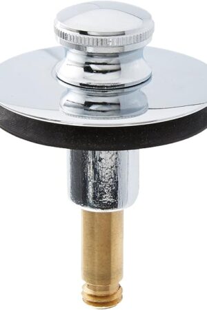 Watco 38810-CP Lift & Turn Replacement Brass Stopper with 3/8 Pin, Chrome Plated