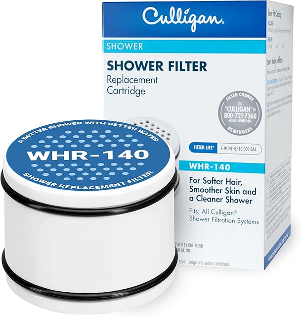 Culligan WHR-140 Replacement Cartridge for Filtered Shower Heads, Multi