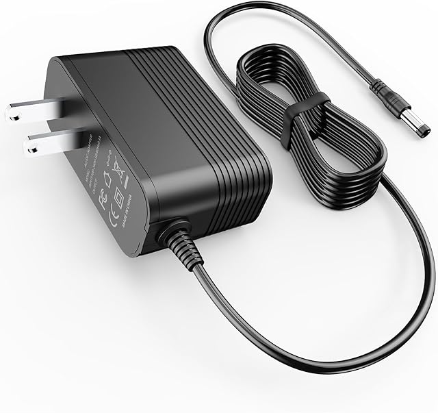 Charger for Bissell Pet Stain Eraser Compatible with Bissell 3705 3706 3180 3180C 3181 3182 Pet Stain Eraser and Hand Vacuum Cleaner Power Cord Adapter