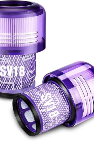 2 Pack SV18 Filter Replacement for Dyson Digital Slim/Spare Cordless Vacuum, Part No. 970612-01 for Dyson Digital Slim Filter