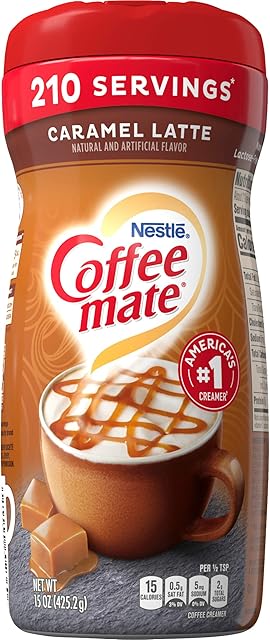 Coffee-mate Cafe Collection Caramel Macchiato, 15 Ounce (Pack of 6)
