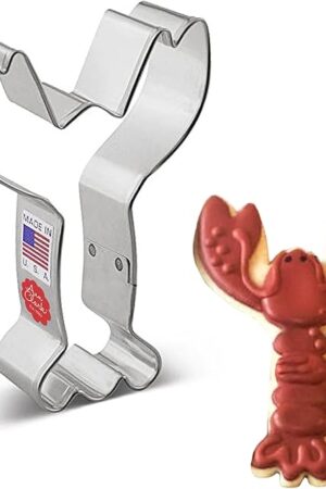 Ann Clark Cookie Cutters Lobster/Crawfish Cookie Cutter, 4" Made in USA