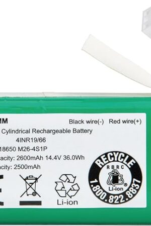 Battery Replacement for Ecovacs Deebot N79S N79W N79 N79SE DN622 DN622.11 DN622.31 600 601 661 665 710 711 DO3G DO3G.12 DO3G.23 Robot Vacuum