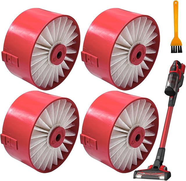 4 Pack N858184 Hepa Filters Compatible with Craftsman V20 Cordless Stick Vacuum CMCVS001D1, Please NOTE: ONLY For V20 Vacuum Model CMCVS001D1