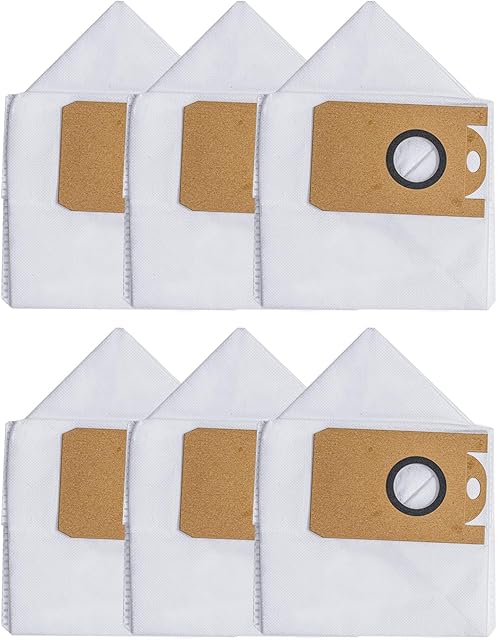 6Pcs Dust Bag for T20+,T25+,T30+ Robot Vacuum