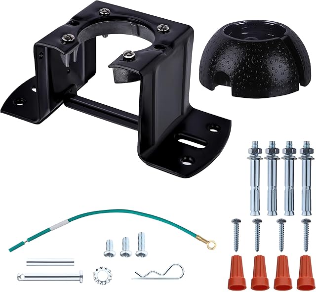 Ceiling Fan Mounting Bracket, Sloped Ceiling Canopy Fan Balancing Adapter Kit for Living Room, Outside Patio, Porch