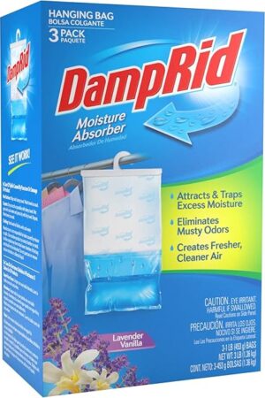 DampRid Lavender Vanilla Moisture Absorber for Closets 3 pack (16oz. ea.)