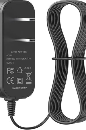 24V Power Adapter for Dreo PolyFan 311 Floor Fans, Power Cord for Dreo PolyFan 311 Air Circulator Oscillating Standing Fan Replacement Power Supply Charger