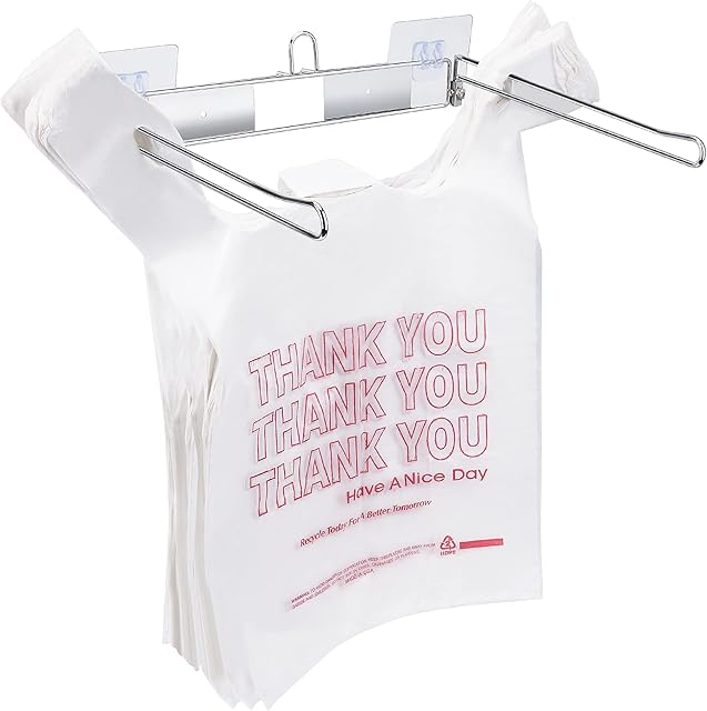 Bags Holder for Plastic Bag, Plastic Bags Holder, T Shirts Bag Rack for T Shirts Pouches, Hanging Pouches Holders