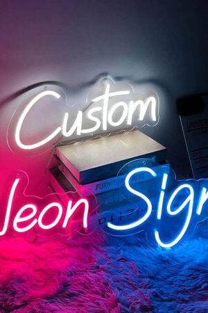 Custom Neon Signs LED Neon Lights for Wall Decor Bedroom Wall Birthday Wedding Party Bar Shop Logo Decorations