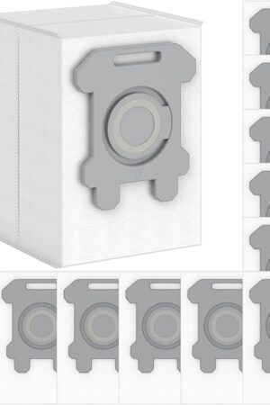 12 Pack Dirt Disposal Bags Compatible with Robotic Vacuum Cleaner i3, i3+, i7, i7+, i8, i8+, i4, i4+, i1, i1+, i6, i6+, j7, j7+, s9, s9 Plus, i & s j Series Vacuum Bags Bin Bags Replacement Parts