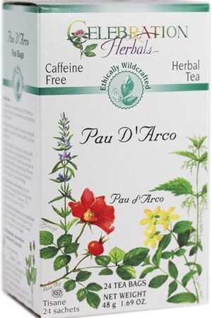 Celebration Herbals Pau D'Arco Tea Bags WC 24 Count