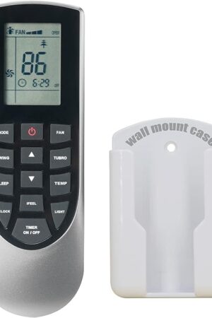 Compatible with GREE Air Conditioner Remote Control 30510475 YAN1F1F Vireo and Livo LIVS09HP115V1AH LIVS09HP230V1AH LIVS12HP115V1AH LIVS12HP230V1AH LIVS18HP230V1AH LIVS24HP230V1AH LIVS30HP230V1AH