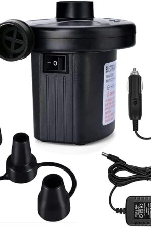 Air Pump Air Mattress Pump for Inflatables Blow up Pool Raft Bed Boat Toy, Quick-Fill, for Outdoor Camping, Inflatable Cushions, Electric Air Mattress Beds, Boats, Swimming