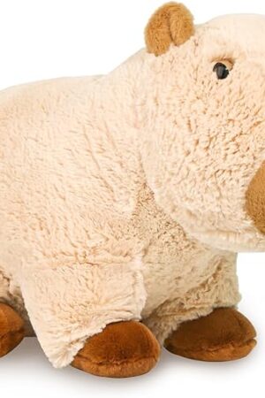 Cute Capybara Plush Pillows Kawaii Soft Capybara Stuffed Animals Capybara Plushie Birthday for Kids(9in)