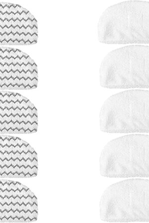 10PK Amyehouse Replacement Pads Compatible with Bissell Powerfresh Steam Mop 1940 1440 1806 1544 2075 2685 Series 19401 19404 19409 1940A 1940F 1940N 1940T 1940Q 1940W B0006 15441 15443 2181 2814