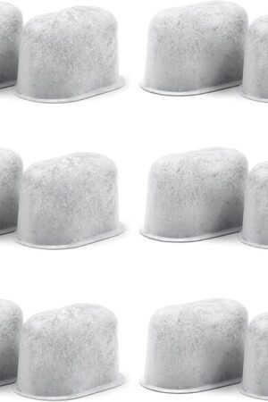 12 Pack Keurig Compatible Water Filters Replacement by Possiave - Charcoal Water Filters for Keurig - Fit Keurig 2.0 and 1.0 Classic Coffee Makers