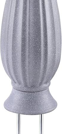 Bocola Cemetery Vase for Grave Decorations with Metal Spike Headstones Flower Holder for Atificial Flowers Fake Floral Outdoor Tombstone Markers memorials Sympathy for Loss of Loved Ones