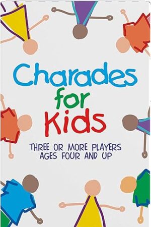 The Pressman Charades for Kids Peggable - No Reading Required Family Game Multicolor ,5"